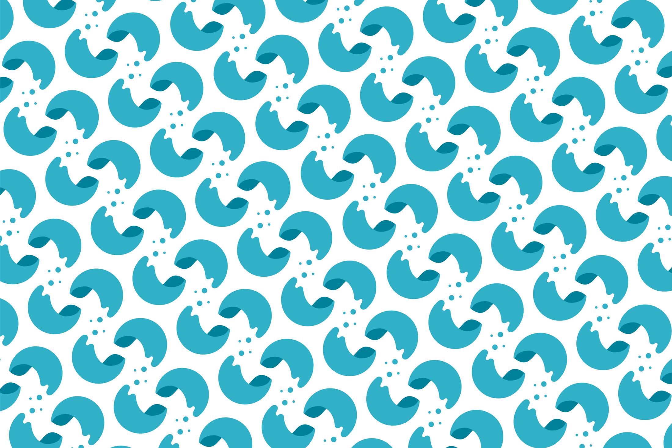 Dezo droplet pattern tile